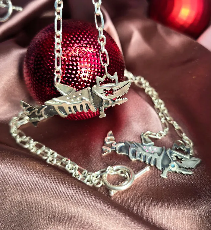 Jinx Fishbones Necklaces- Arcane