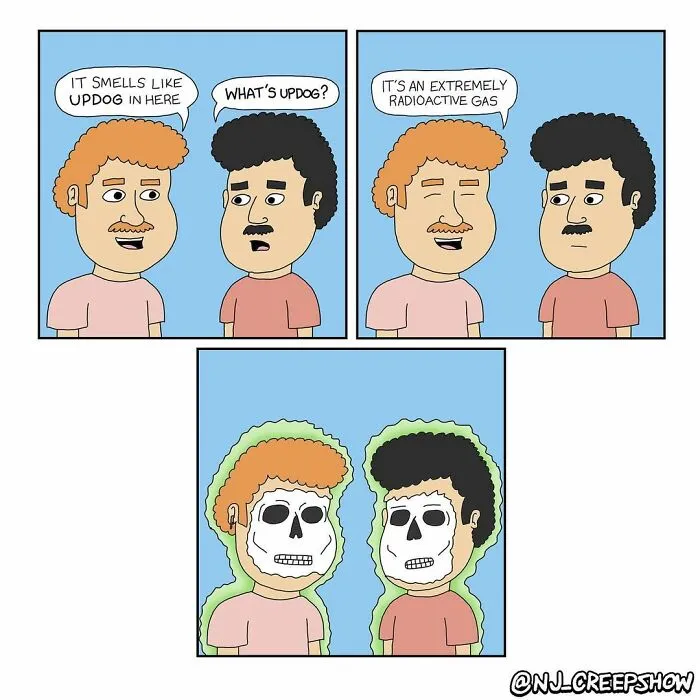 30 Ridiculous And Funny Dark Humor Comics From The Series ‘NJ Creepshow’ (New Pics)