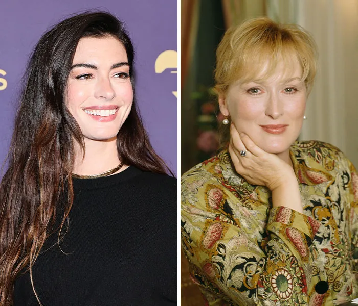 Anne Hathaway (2025) & Meryl Streep (1992) – 43 años