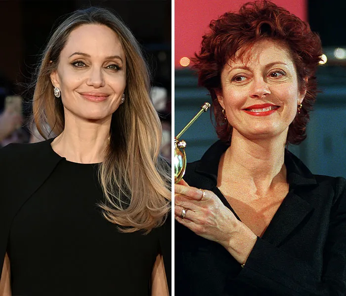 Angelina Jolie (2025) & Susan Sarandon (1996) – 50 años