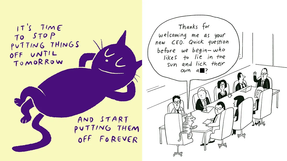 This Cartoonist Perfectly Captures What It’s Like To Live With Cats (20 Pics)