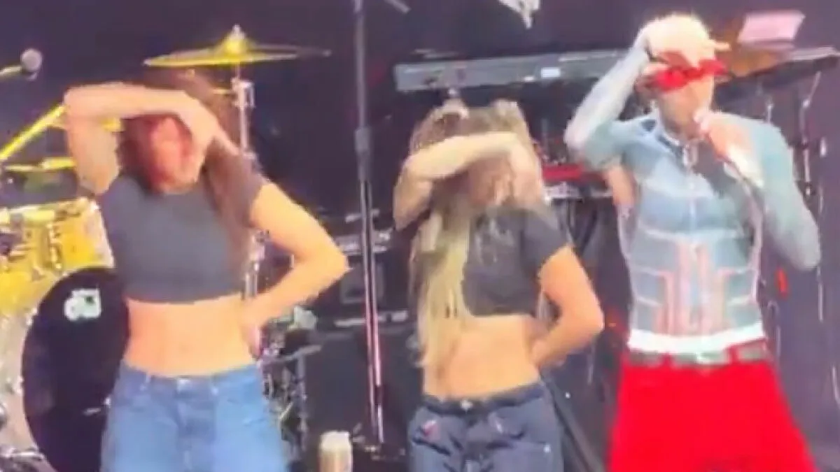 Machine Gun Kelly's "Boy Band" Dancing Goes Viral, And Not In A Good Way