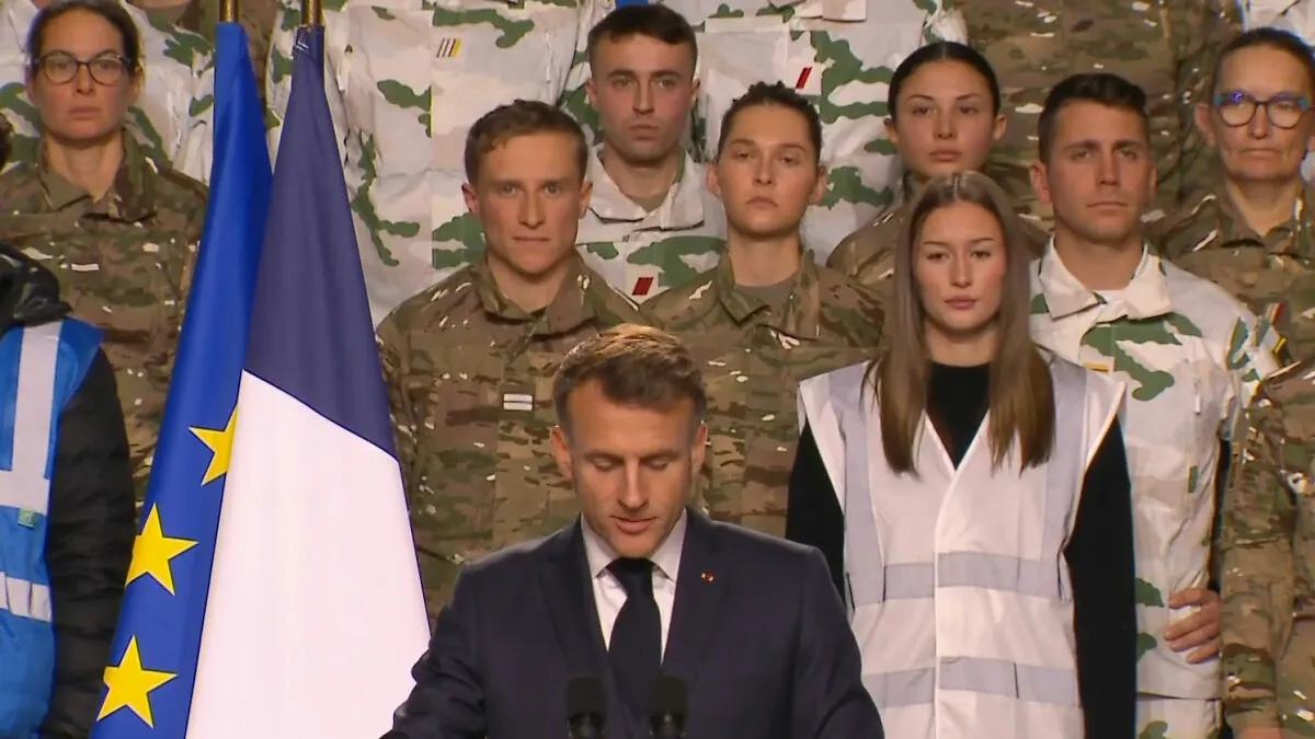 “Everyone Felt It”: Conspiracy Theorists Go Wild Over Clip Of Soldier During Presidential Speech
