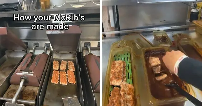 "McHell Naw": McDonald's Worker's Viral Video Revealing How McRib Is Made Stuns Netizens