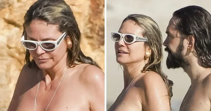 "Barf": Heidi Klum Goes 'Au Naturel' On St. Barths Getaway With Husband Tom Kaulitz