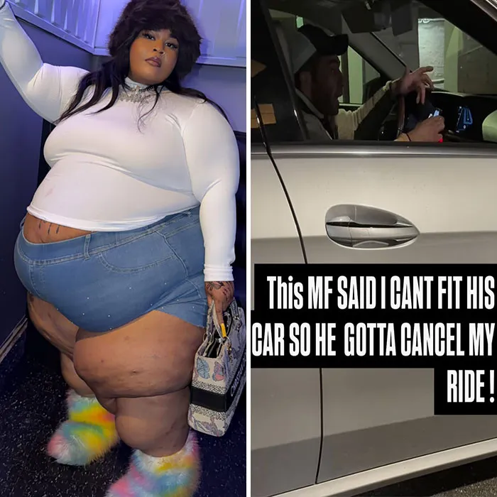 Dajua Blanding exposing a Lyft driver for not letting her into the car
