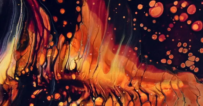 I Made A Chain Pull Acrylic Pouring Experiment That Surprised Me
