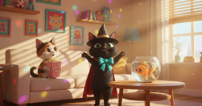 My Cozy Cat World Turned Into A Christmas Special