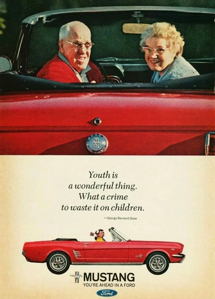 1966 Ford Mustang Advertisement