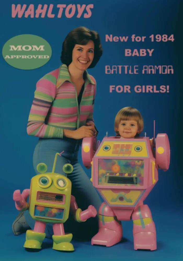 Baby Battle Armor From Wahltoys, 1984