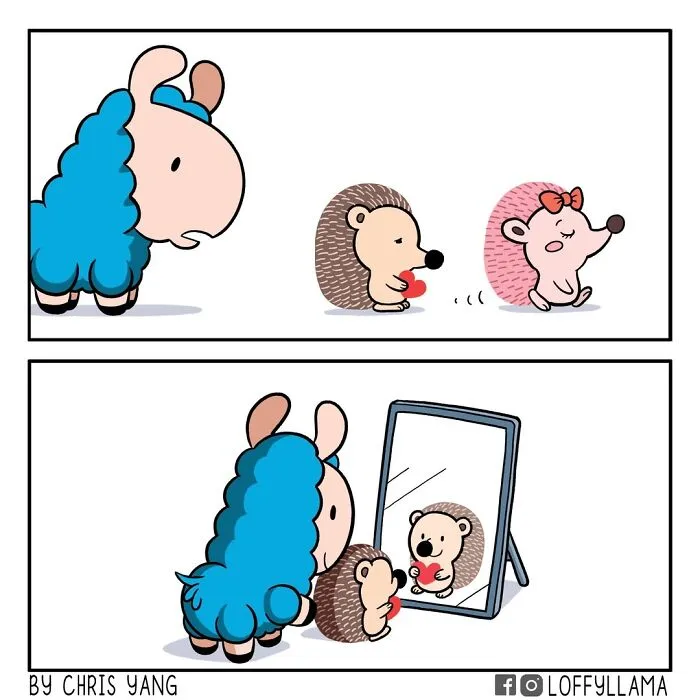21 Soft And Heartwarming Comics By Chris Yang About Being There For Each Other