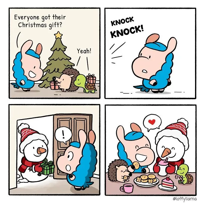 21 Soft And Heartwarming Comics By Chris Yang About Being There For Each Other