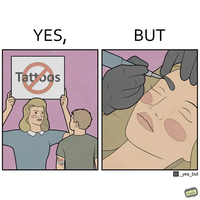 21 New 'Yes, But' Comics That Continue To Expose Our Society’s Contradictory Nature