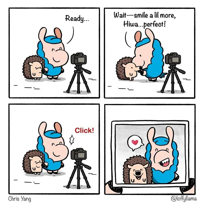 21 Soft And Heartwarming Comics By Chris Yang About Being There For Each Other