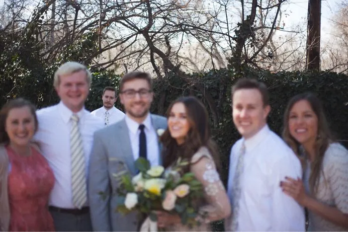 My Younger Brother Just Got Married Last Weekend. I Am Now The Only Unmarried Sibling. I Think The Photographer Was Able To Capture My Awkward Pain
