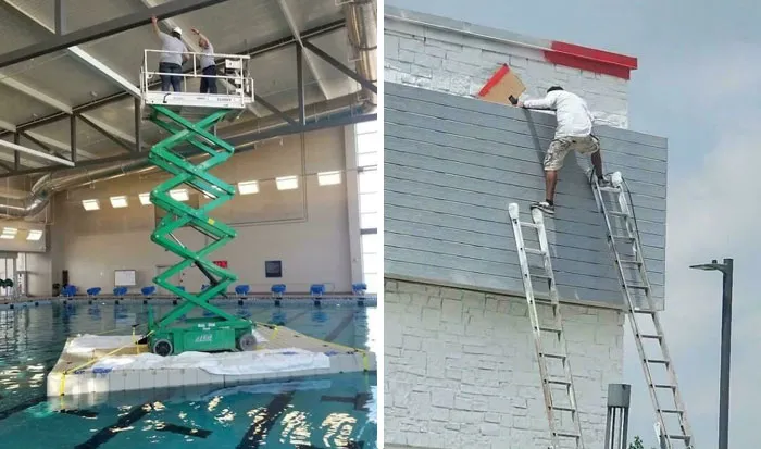 46 Work Moments So Reckless They Should Be Used In Training Videos