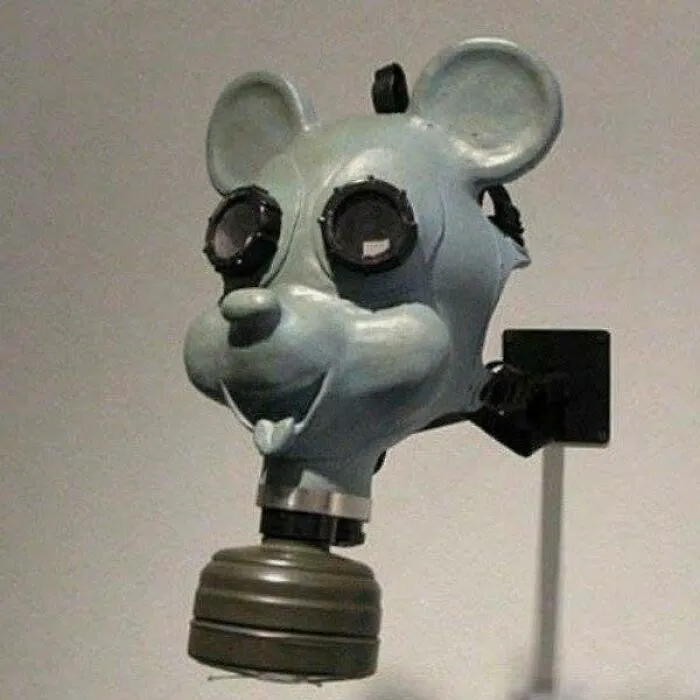 A Child's Gas Mask During WWII
