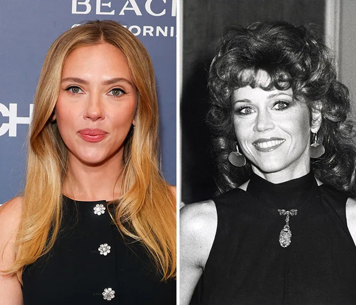 Scarlett Johansson (2025) & Jane Fonda (1978) – 41 años