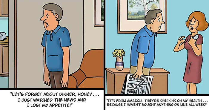 Artist Created 43 New One-Panel Comics Filled With Humor And Silly Situations