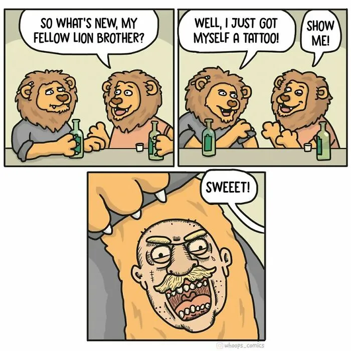 45 Best Dark Humor Comics By Whoops Comics That Take A Sharp Turn