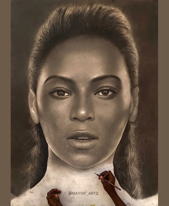This Artist Shares 25 Unfinished Portraits That Reveal The True Process Behind Hyperrealism
