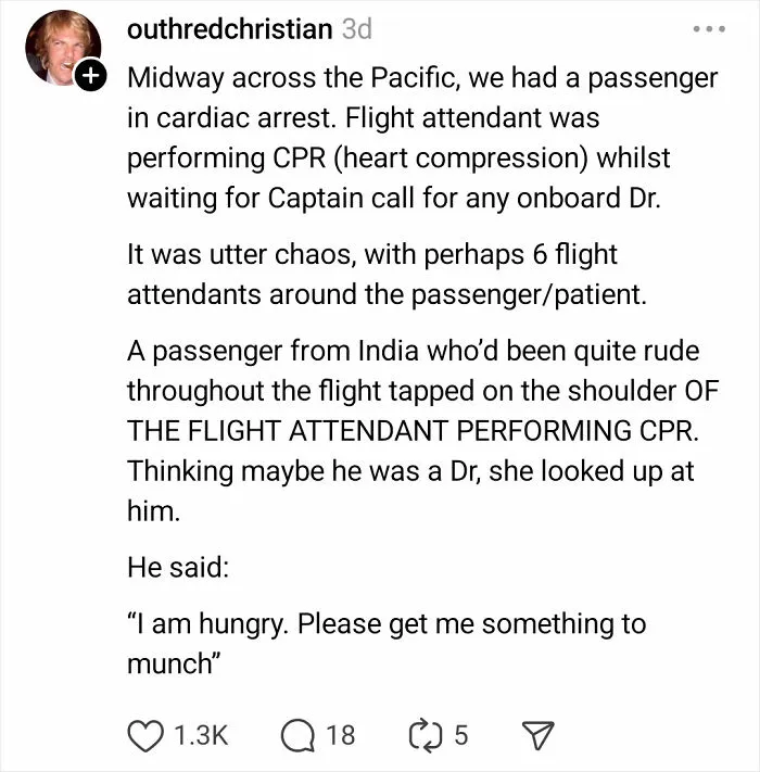 35 Of The Most Unhinged Things Flight Attendants Saw A Passenger Do