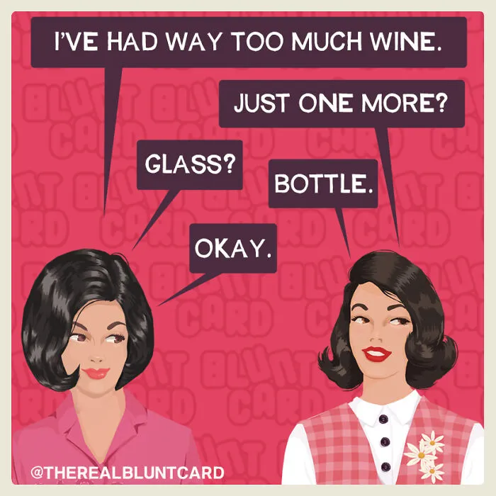 29 Relatable ‘Bluntcards’ Combining Dark Humor And Vintage Style (New Pics)