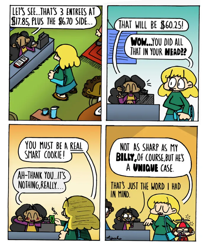 This Comic Series Makes Ordinary Restaurant Moments Hilarious In The Best Way (18 Pics)