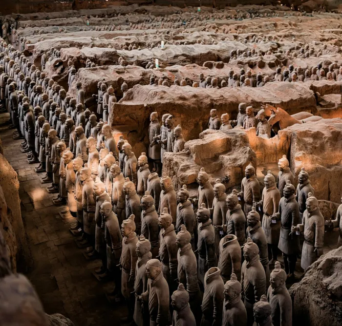 Tomb of Qi Shi Huang