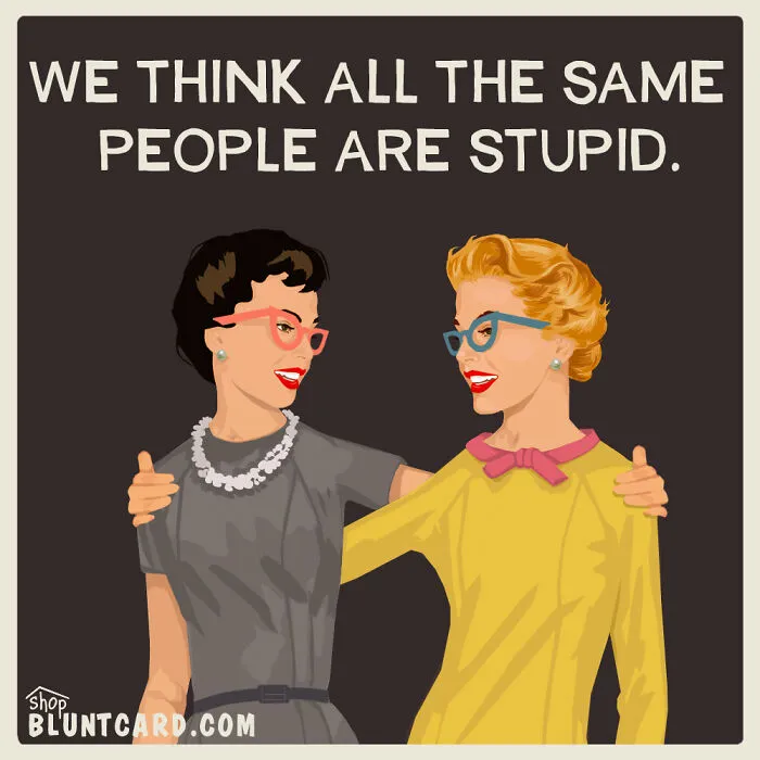 29 Relatable ‘Bluntcards’ Combining Dark Humor And Vintage Style (New Pics)