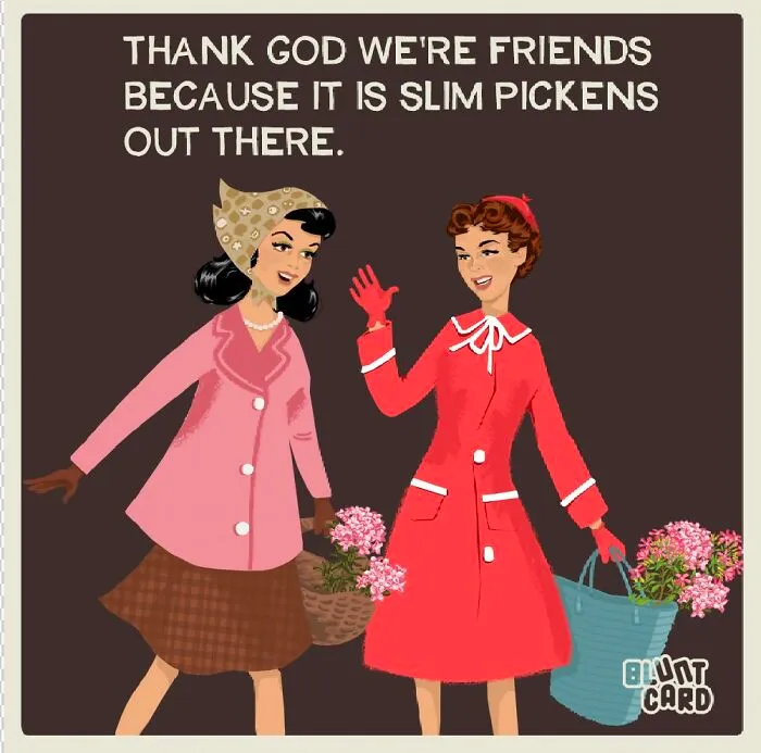 29 Relatable ‘Bluntcards’ Combining Dark Humor And Vintage Style (New Pics)