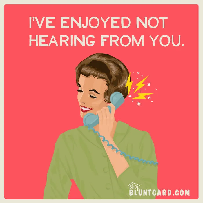 29 Relatable ‘Bluntcards’ Combining Dark Humor And Vintage Style (New Pics)