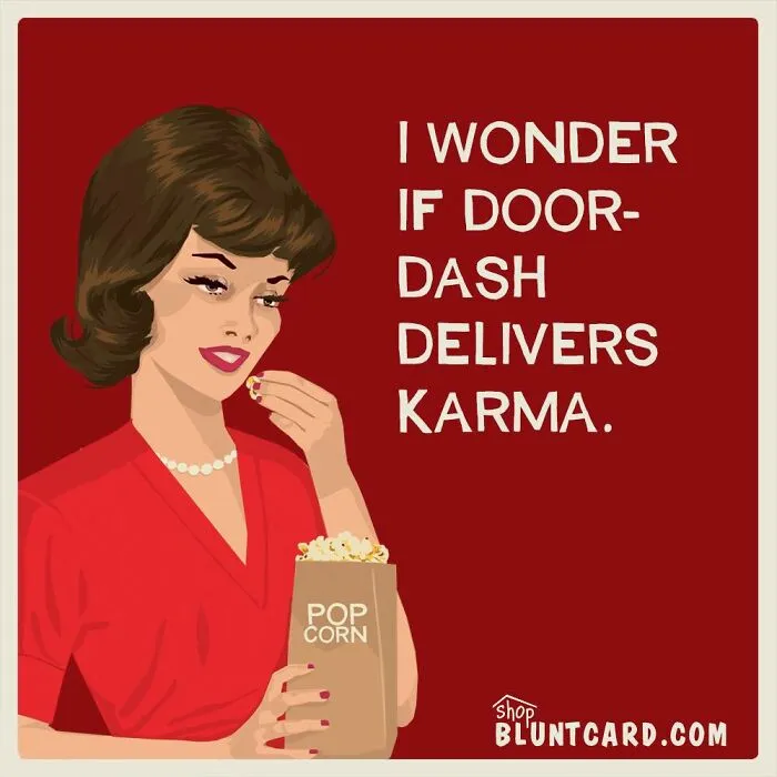 29 Relatable ‘Bluntcards’ Combining Dark Humor And Vintage Style (New Pics)