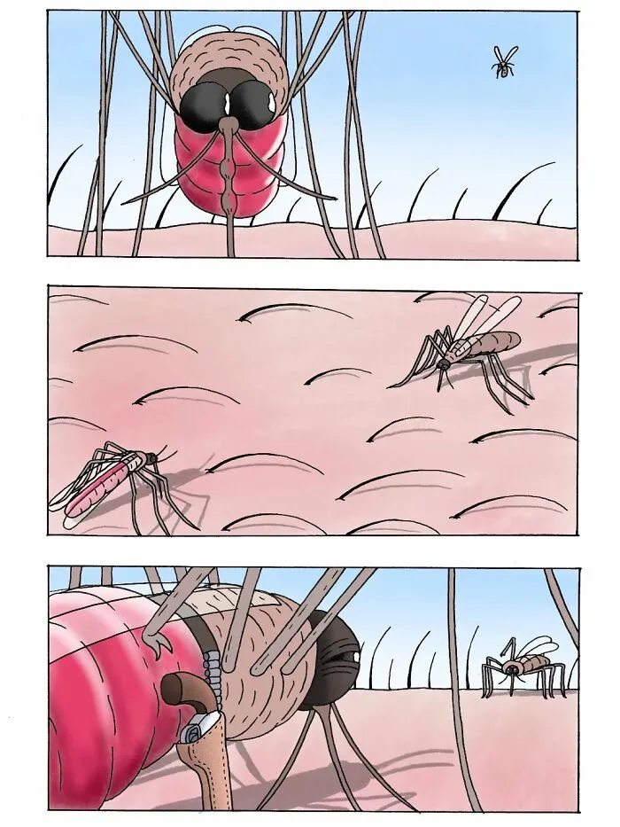 48 Darkly Humorous Comics That Illustrate Surreal Stories, By Alex Gamsu Jenkins (New Pics)