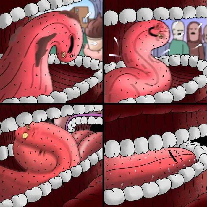 48 Darkly Humorous Comics That Illustrate Surreal Stories, By Alex Gamsu Jenkins (New Pics)