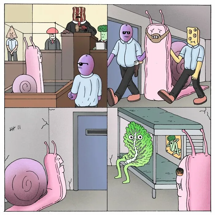 48 Darkly Humorous Comics That Illustrate Surreal Stories, By Alex Gamsu Jenkins (New Pics)