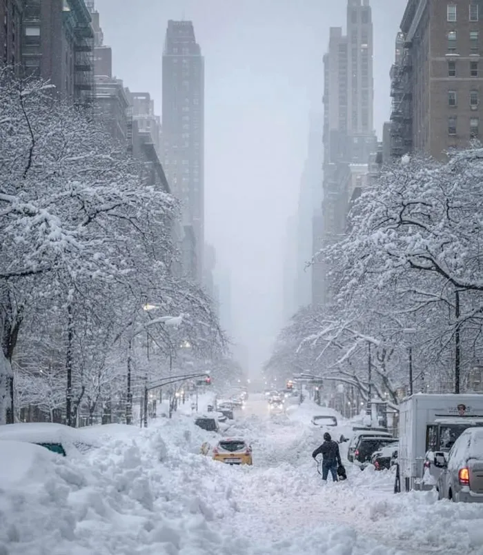 Snowstorm In New York