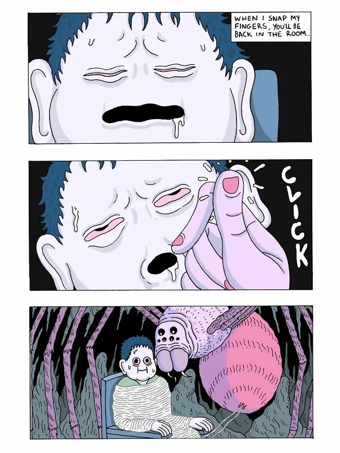 48 Darkly Humorous Comics That Illustrate Surreal Stories, By Alex Gamsu Jenkins (New Pics)