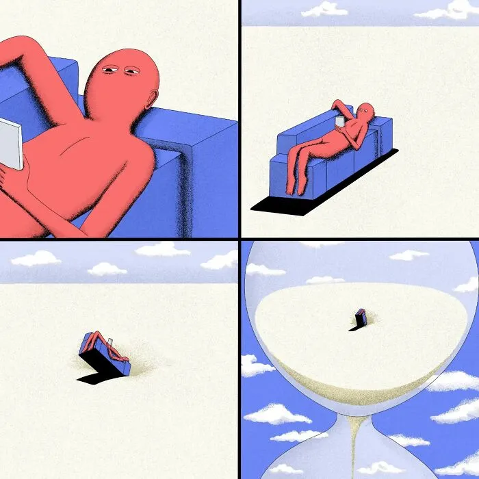48 Darkly Humorous Comics That Illustrate Surreal Stories, By Alex Gamsu Jenkins (New Pics)