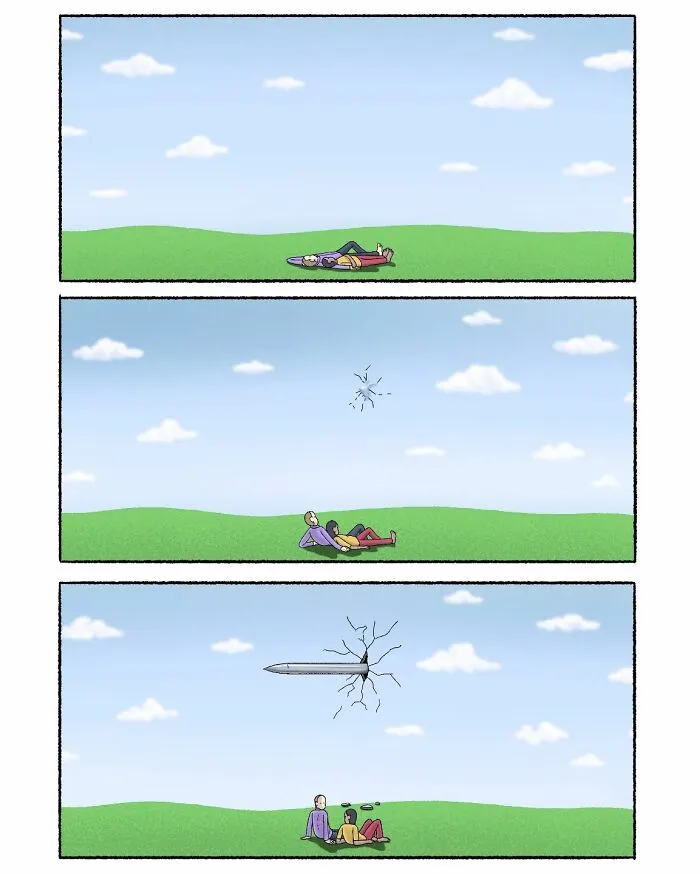 48 Darkly Humorous Comics That Illustrate Surreal Stories, By Alex Gamsu Jenkins (New Pics)