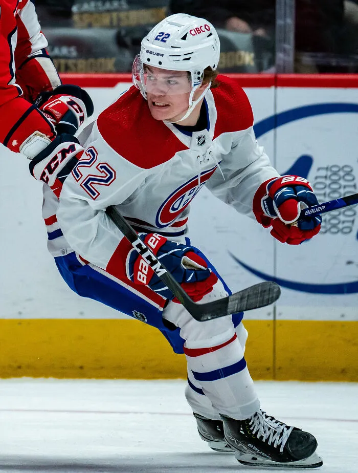 Ice Hockey Player Cole Caufield, 25