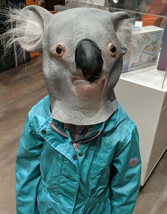 My Sister Started Crying In The Shopping Centre So I Put This Over Her. Now I Can't Take Her Seriously