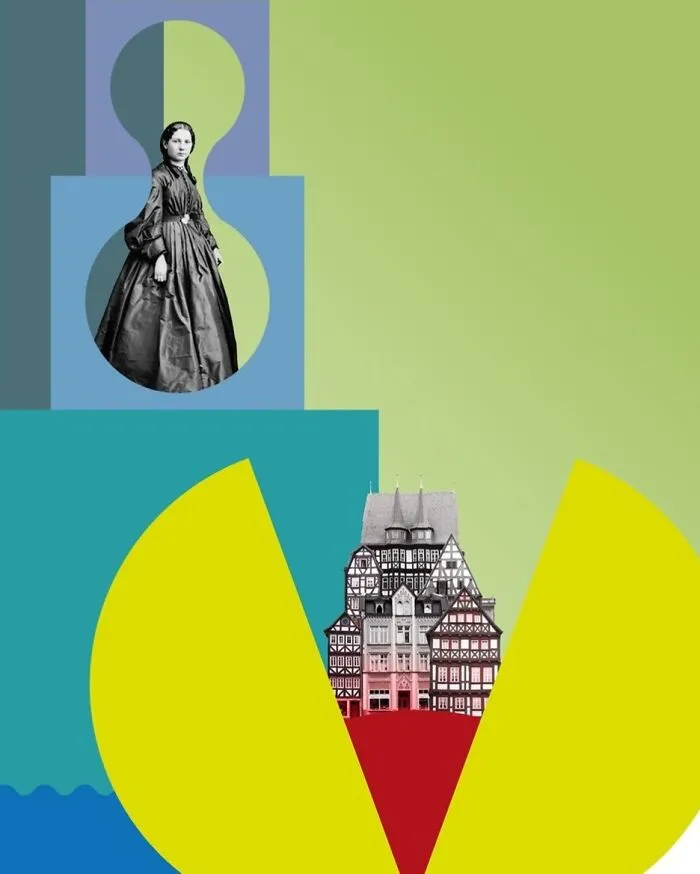 I Make Painting-Like Collages From Old Photos of Houses And People (23 Pics)