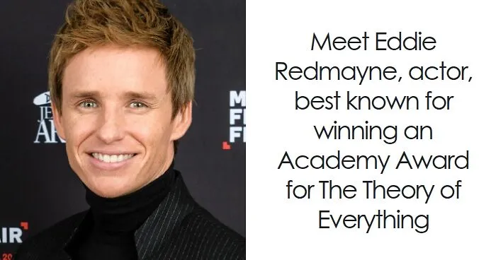 Eddie Redmayne: Bio And Career Highlights