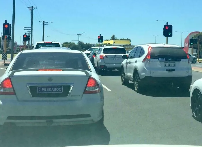 Perfectly Timed Car Number Plates