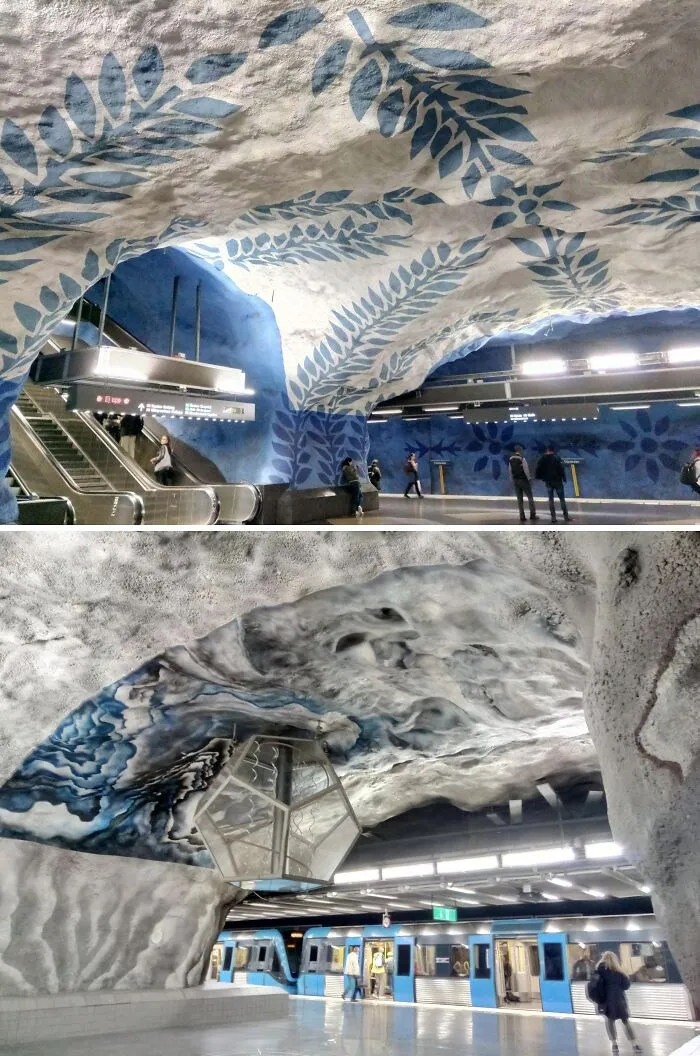 Amazing Metro Stations In Stockholm