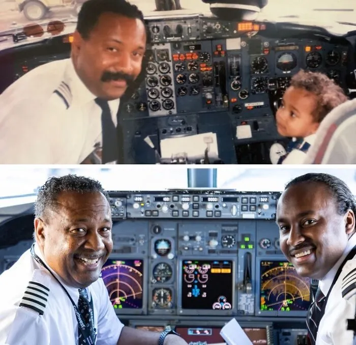 Dad And Son, 29 Years Later