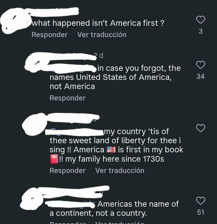 "Isn't America First?"