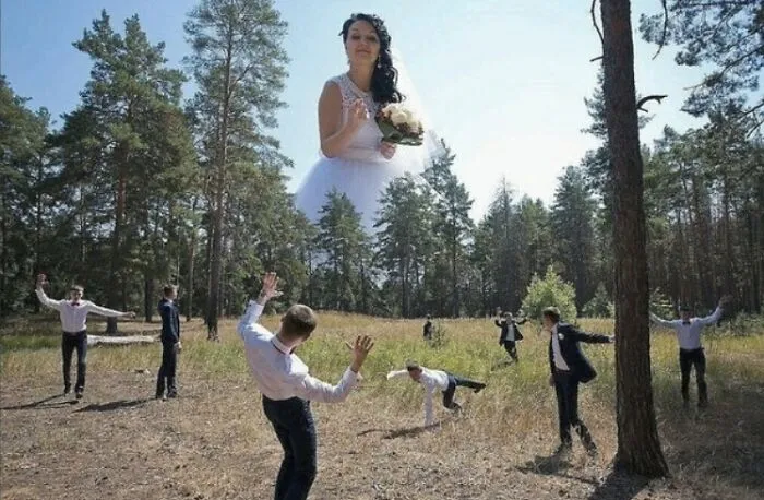 Run! It's Bridezilla!