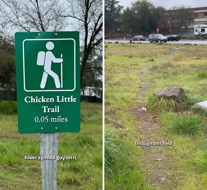 This Person Turned A Desire Path To KFC Into California's Shortest Hiking Trail